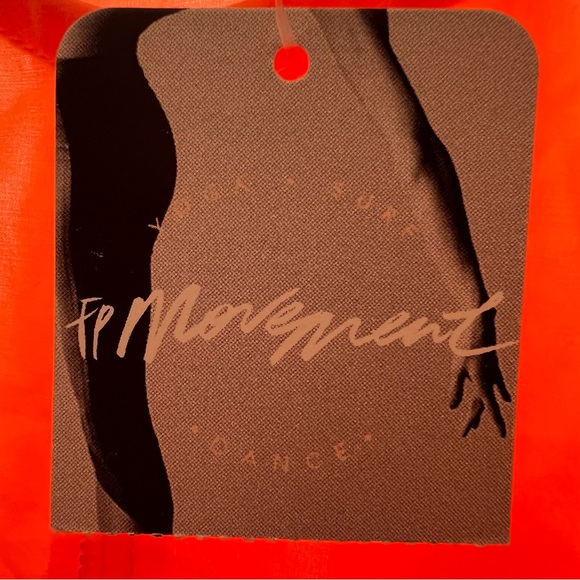 Free People Movement Pretty Lil Running Top in Neon Mango. - Picture 7 of 15